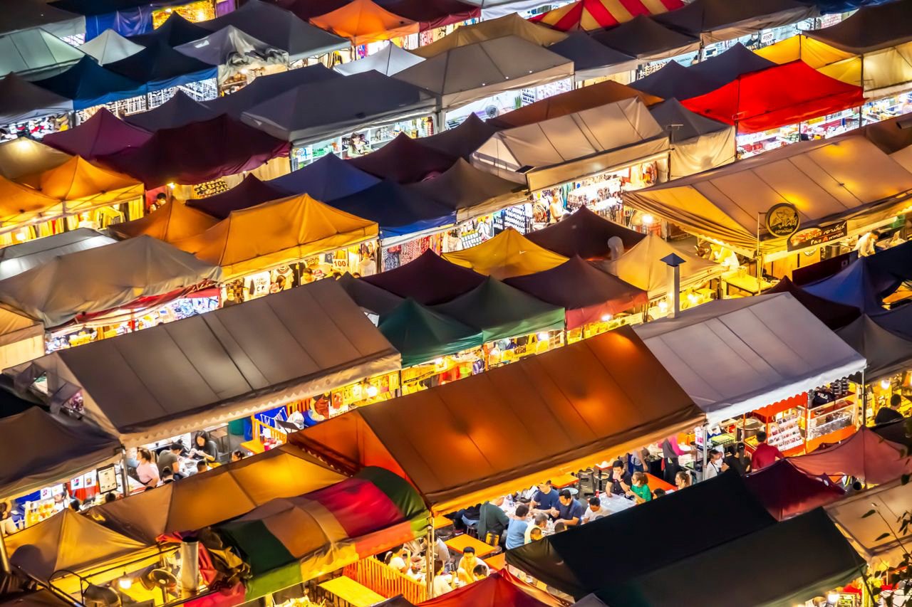 Hua Hin street food at night market