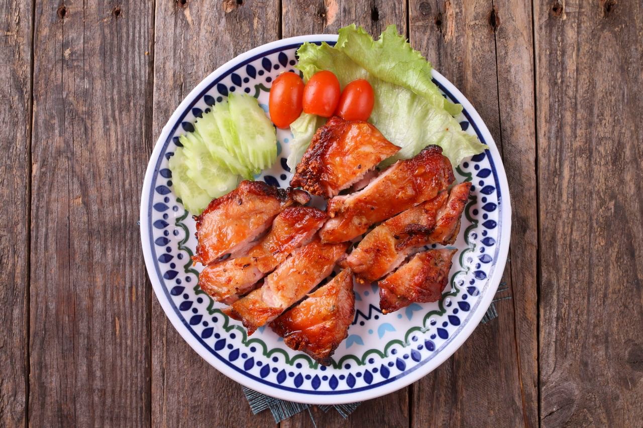Gai yang grilled chicken Hua Hin