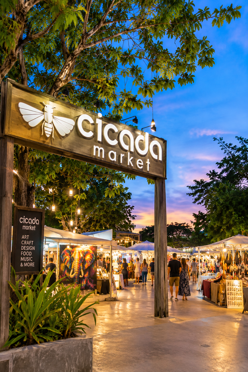 Cicada Market Hua Hin food zone