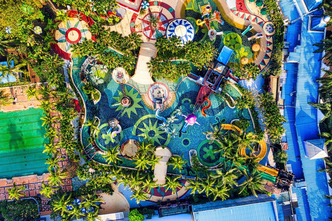 Vana Nava Water Jungle waterpark in Hua Hin Thailand